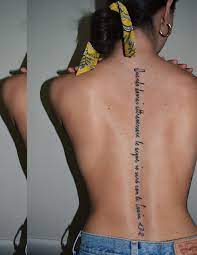Spine Tattoo Spine Tattoos For Women Spine Tattoo Spine Tattoos They add a lot of class and aesthetic value and do very well to accentuate the spine using very few elements. spine tattoo spine tattoos for women