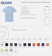 Gildan T Shirt Size Chart T Shirts Design Concept