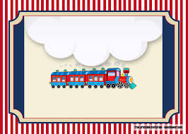 Alphabet train printable letters for classroom and kids projects. Free Printable Train Baby Shower Invitation Template Free Printable Birthday Invitation Templates Bagvania
