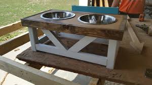 Dog Dish Holder Dog Food Stands Dog Dish Diy Dog Food