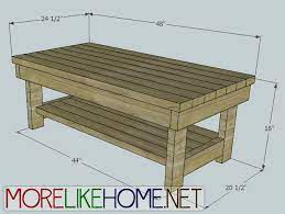 To get an overview please watch the video.first, sorry for my english!this coffee table was made by a 2x4 (5cm x 10cm) and 8 feet (240cm) long. Pin On Projects
