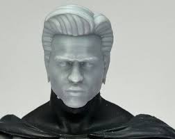 1/12 1/10 Bespoke Sculpted Head Val Kilmer "bruce" Masked and Unmasked