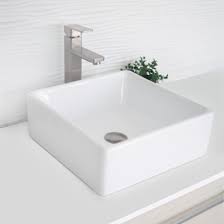 mounted vessel bathroom sink
