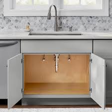Sink Base Kitchen Cabinet In Dove Gray