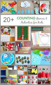 20 Counting Games And Activities For Kids Kids Preschool Learning Math For Kids Activities For Kids