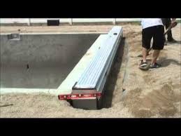 How To Install A Pool Cover Specialists Polymer Vacuum Formed Housing Flush Aluminum Walk On Lid Youtube Pool Cover Pool Swimming Pools