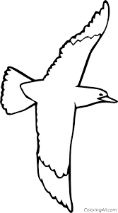4,000+ vectors, stock photos & psd files. Easy Seagull Flying Coloring Page Coloringall