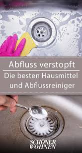 Abfluss Verstopft Die Besten Hausmittel Abflussreiniger Abflussreiniger Hausmittel Verstopfte Abflusse