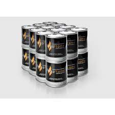 The sunjel fuel canisters produce a flame that is around 7 inches high. Terra Flame 8 In Pure Gel Fuel By Sunjel 24 Pack Sjpack24 The Home Depot