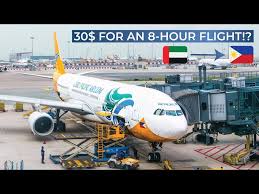 Cebu Pacific Air Manila-Dubai Economy Class Flight Review - Youtube