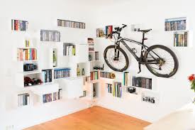 You Have No More Space In Your Garage Try To Use Your Cubit Shelf For Your Bike Shelving Modular Shelving Modular Walls