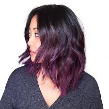 ombre kurze haare lila farbe spitzen ausgefallene frisur ideen fur frauen haare haarfarben ombre hair haare frisieren