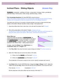Tank and recovers at 38.4 gph, offering a reliable supply for your hot water applications. Inclined Plane Sliding Objects Answer Key