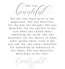 F Scott Fitzgerald Fitzgerald Quote She Was Beautiful Etsy In 2020 She Is Beautiful Quotes Beautiful Quotes Fitzgerald Quotes