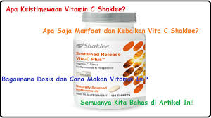 Ramai yang percaya pil dan suntikan vitamin c mampu mengekalkan awet muda. Vitamin C Shaklee Keistimewaan Kebaikan Cara Makan Dan Harga