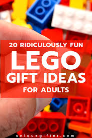 Fun Birthday Gifts For Adults 20 Ridiculously Fun Lego Gifts For Adults Unique Gifter Lego Gifts Christmas Gift Inspiration Gifts For Adults