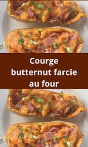 Courge Butternut Farcie Au Four En 2020 Butternut Farcie Courge Butternut Butternut