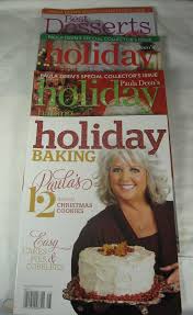 It will put you in the spirit of christmas and the recipes (as always) look perfect. Paula Deen Magazine 4 Holiday Baking Best Desserts Christmas Cookies Apple Cake 1824476632