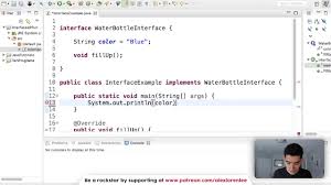 Some computer hardware devices, such as a touchscreen, can both send and receive data through the interface, while others such as a mouse or. Java Interface Tutorial Learn Interfaces In Java Youtube