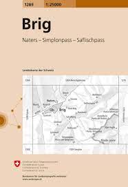 Year 1289 (mcclxxxix) was a common year starting on saturday (link will display the full calendar) of the julian calendar. Brig Topographische Karte 1 25 000 Swisstopo 1289