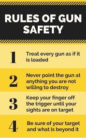 Purchasers must complete a certified firearms safety training course before purchasing a regulated firearm. Gun Safety Rules Card Printable Gun Safety Poster Ideas Hse Images Videos Gallery