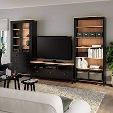 Find couches, coffee tables, sofas, recliners, tv stands, ottomans, sectionals and more in a selection of. Hemnes Tv Storage Combination Black Brown Light Brown Clear Glass Ikea