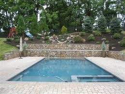 Four Seasons Landscaping Inground Pool Landscaping Backyard Pool Landscaping Inground Pool Designs