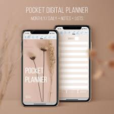 Simply it is meaning show how can do the a new innovation by self with available material  and with cheap cost the message for innovation not only marketing and sells but also meaning how we can enter the high tec. Pocket Digital Planner Monthly Daily Planner 2021 Personal Etsy In 2021 Digital Planner Iphone Planner Planner