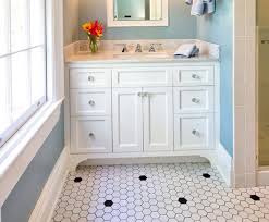 The vintage bathroom will always look sophisticated, and the romantic charm of the past century will always be one of the great ideas for the bathroom interior design. 31 Retro Black White Bathroom Floor Tile Ideas And Pictures 2020