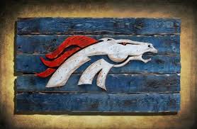 Denver Broncos Handmade Distressed Wood By Chrisknightcreations 175 00 Colorado Flag Art How To Distress Wood Broncos