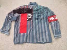 Seditionaries 'tits' shirt by vivienne westwood and malcolm mclaren, c. Seditionaries Anarchy Shirt Wemblex Stripe And Cut Ebay