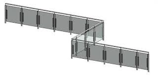 Unlike top rails, the height is set in the handrail type properties. Revitcity Com Object Glass Panel Railing As Curtain Wall