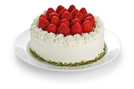 Torta con panna e fragole. Torta Panna E Fragole