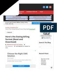 The dating billing format is the simplest form of collecting money from your client in the yahoo business. Dating Billing Format 2021 Best Yahoo Format For Dating Man Woman Social Networking Service Internet