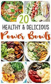 Easy healthy clean eating recipes. 20 Easy Healthy Power Bowls Easy Clean Eating Recipes