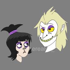Submitted 6 years ago by runl1keh3ll. Beetlejuice And Lydia In The Style Of Jamie Hewlett Beetlejuice