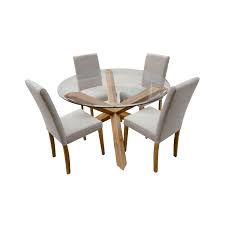 Juego de 4 sillas de comedor modernas de. Juego De Comedor De 4 Sillas Italo Gris Plazavea Supermercado