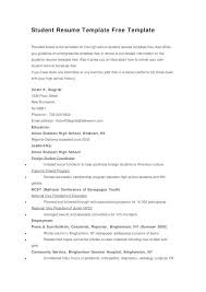 Mallainjulien Resume Template For Student 02e7c715 Resumesample Resumefor Student Resume Template Resume Template Free Student Resume