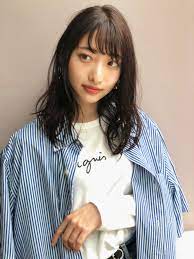 透け感のあるヘルシーな前髪がおすすめ 爽やかに顔に光が入るとより可愛く見えます 巻き髪 もオススメですし乾かしてバランス良く見えるカットは大事です uchida wataru 毛先の保湿に バターとオイルでシア感をプラスしてあげるのがいい感じですー 髪のお悩み