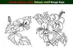 Corak lukisan bunga raya simple. Halaman Download Lukisan Corak Bunga Raya Cikimm Com