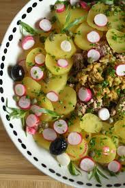 Salade De Pommes De Terre Et Thon En Bien Mieux Et En Plus Croquant Salade Pomme De Terre Salade Pomme Salade Pour Barbecue