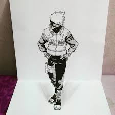 How to draw kakashi ' s bulge on his pants? Untitled Hatake Kakashi Illusion Artwork Im Not