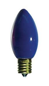 Halco 7122 C9blu7c 7 Watt Ceramic Blue C9 Light Bulb Intermediate Base Check Out The Image By Visiting The Link Light Bulb Bulb Candelabra Light