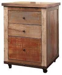 The piece measures 20w x 21.75d x 34h. Bayshore Rustic Farmhouse Modern Solid Wood File Cabinet Rustic Filing Cabinets By Crafters And Weavers Houzz