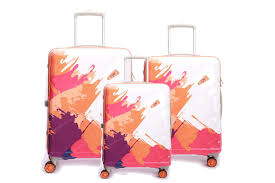 Try the codes one at a time until you find the one which opens the suitcase. Buy Skybags New Moulded Polycarbonate Set Of 3 Small Medium And Large 8wheels Cabin And Check In Strolly Luggage Orange At Amazon In