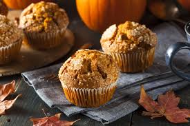 Muffins A La Citrouille Et Aux Raisins Secs Sans Oeufs Sans Lait Muffins A La Citrouille Recette Citrouille Recette