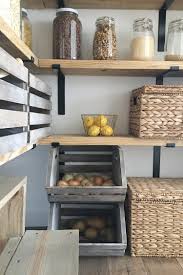 Featuring a durable wire shelf with a white finish that mounts directly to the wall and holds up. Diy Organized Walk In Modern Farmhouse Butler S Pantry Makeover With Floating Shelves Using Crate Pallet Home Depot Brackets We Lived Happily Ever After