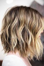 This curly lob with deep dark roots and copper highlights will add life to your hairstyle for shoulder length hair. Pin On Beauty Queen