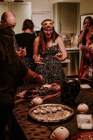 They just need a place to go! Halloween Murder Mystery Dinner Party W Carter Cooks At The Lane Gather Intentionally