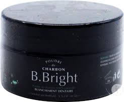 Obtenez des dents plus blanches en quelques jours ! Dietworld B Bright Poudre De Charbon 100 Naturelle Blanchiment Dentaire Pot 50g Newpharma